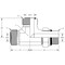 World Wide Fittings Male Flat Face O-Ring to Metric Male O-Ring Boss Adjustable to Male Flat Face O-Ring Run Tee 4716X10XM22X10 - alternate 2
